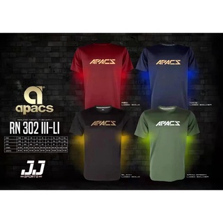 Apacs เสื้อยืดแบดมินตัน 302 III-LI ใหม่ (4 สี)