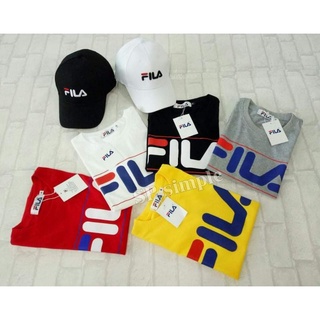 เสื้อยืด FILA ผ้าcotton100%งานป้ายห้อย