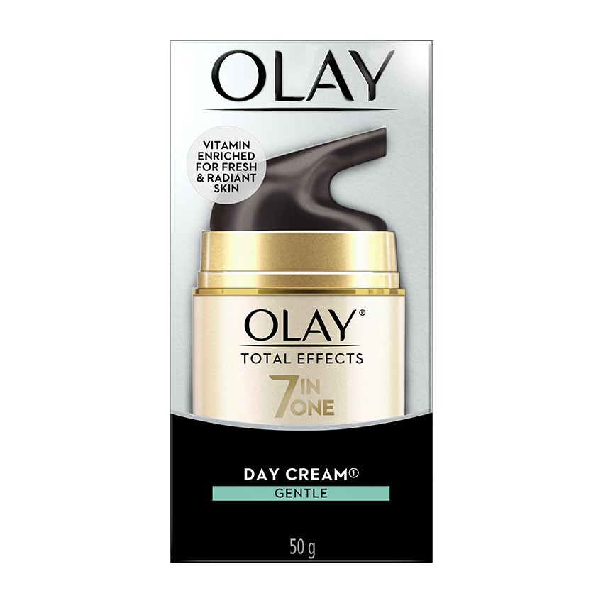 โอเลย์ โททัล เอฟเฟ็คส์ เดย์ครีม เจนเทิล 50 กรัม OLAY TOTAL EFFECT CREAM GENTLE 50G