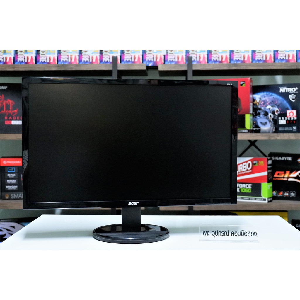 จอ LED 24นิ้ว ACER K242HL จอมือ2 สภาพสวย Shopee Thailand