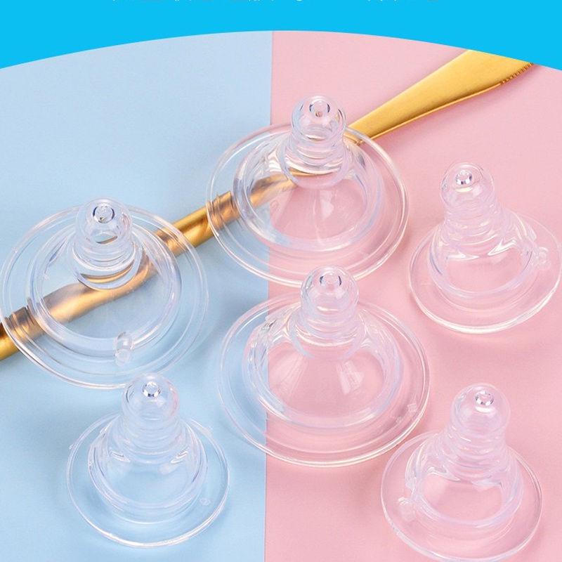 NZ011จุกนมไม่ดูดไม่ไหล จุกนมคอกว้าง จุกนมคอแคบ