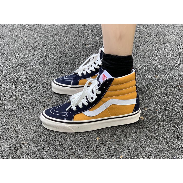 vans hi sk8 yellow