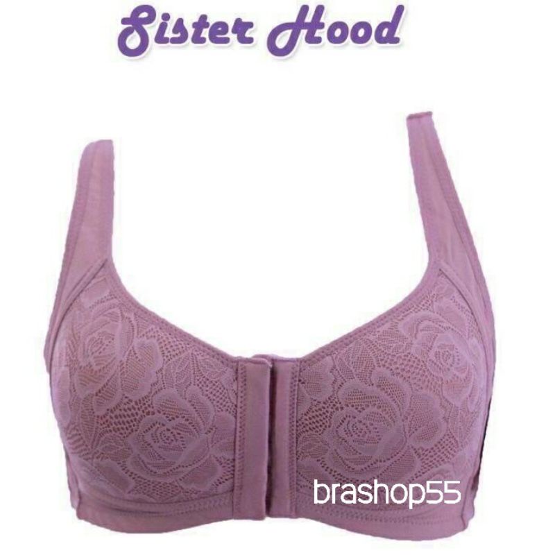 เสื้อในไซส์ใหญ่ เสื้อในไร้โครงทรงสปอต ตะขอหน้า sisterhood 1061โอบทรงด้านข้างเก็บเนื้อด้านหลัง ใส่ง่ายคัพC.ไซร์ 36-42 - รูปที่ 5