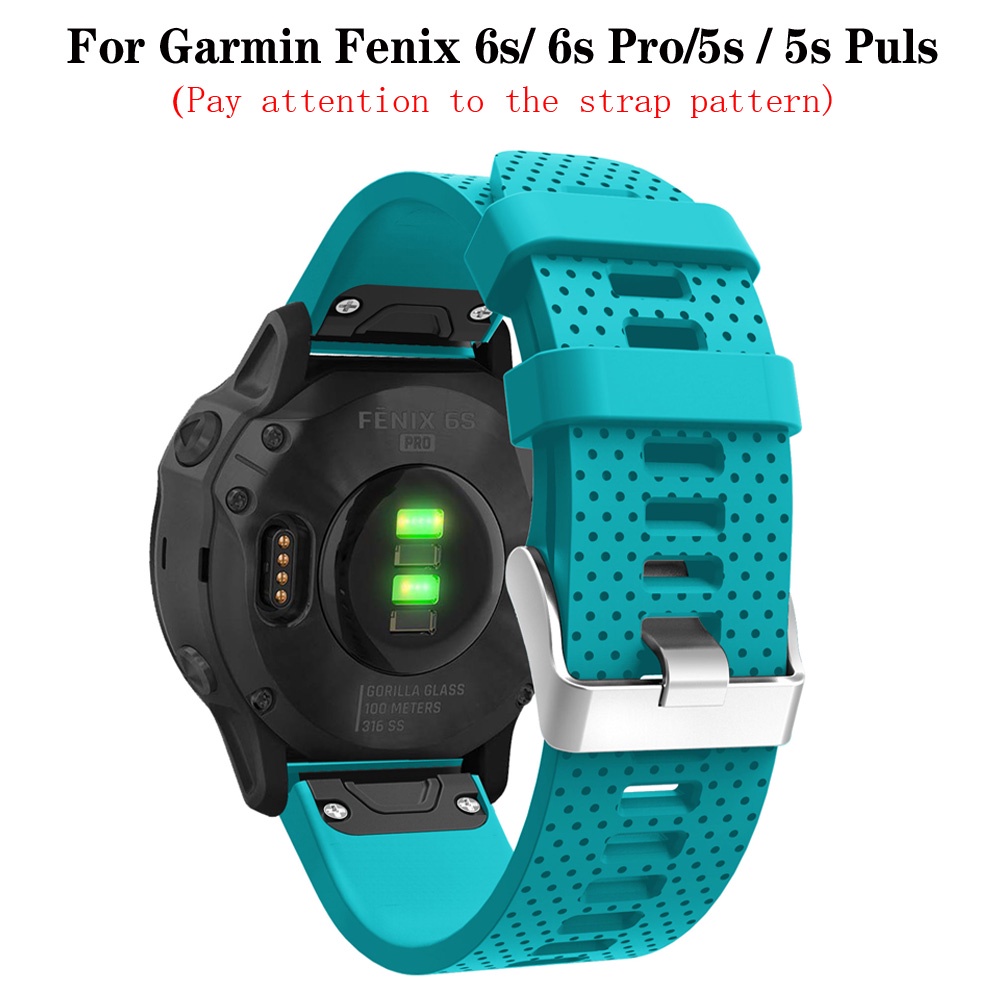 สายนาฬิกาข้อมือซิลิโคน แบบเปลี่ยน สําหรับ Garmin Fenix 7 7X 7S 6 6S 6X Pro GPS 5 5X 5S Plus