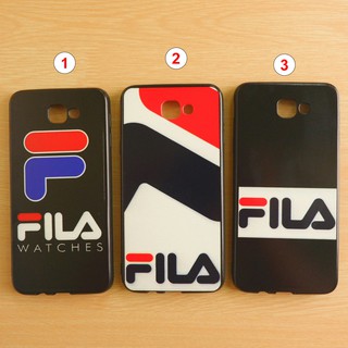 Samsung J5 prime / J7 prime เคสขอบนิ่มเส้นนูน FILA