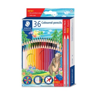 สีไม้ STAEDTLER (สเต็ดเลอร์) รุ่น 36แท่ง36สี รุ่น 143 C36Pดินสอสี