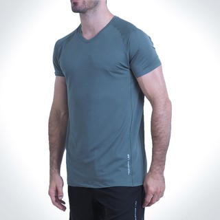 Mens TL Running T-Shirt เสื้อวิ่งผู้ชาย Green