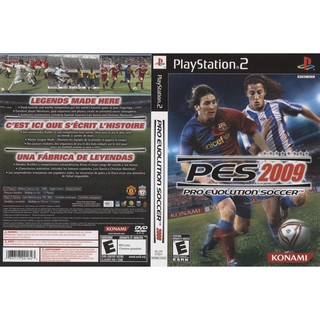 PRO EVOLUTION SOCCER 2009 [PS2 US : DVD5 1 Disc]