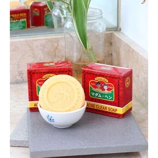 Madame Heng Teenage Acne Clear Soap 150g.(3ก้อน) มาดามเฮงสบู่สิวสมุนไพร แอคเน่ เคลียร์สูตรต้นตำรับ