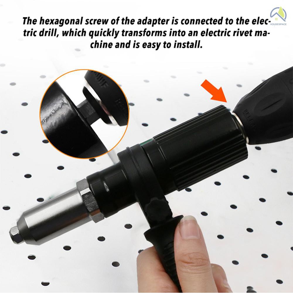 ♘Electric Rivet Gun Core Pull Gun Conversion Joint Drill Rivet Machine And Rivet H Shopee Thailand