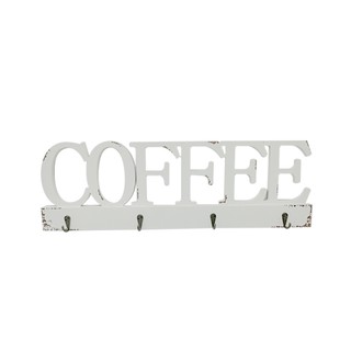 ขอแขวนติดผนัง KASSA HOME Coffee XCM179059N 19X59.2X4.3CM สีขาว