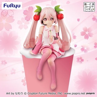 ฟิกเกอร์แท้🇯🇵 FuRyu Noodle stopper Sakura Miku 2022