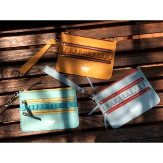 Pouch (รวมสี)​ หนัง calf แท้ made in Italy