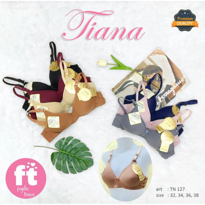 TIANA TIANA | ชุดชั้นในไร้สายแบบเรียบ | ศิลปะ TN 127