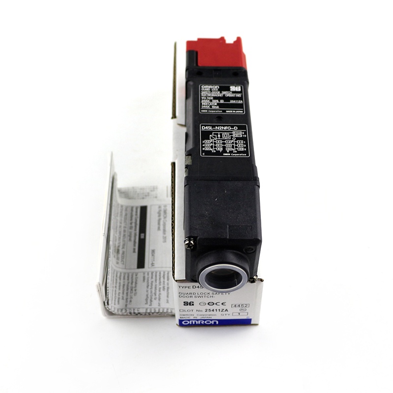 YY สวิตช์ประตูนิรภัยล็อคแม่เหล็กไฟฟ้า D4SL-N2NFG-D 24VDC