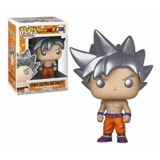 Funko Pop! ฟิกเกอร์ไวนิล MINT Dragon Ball Super Goku Ultra Instinct #386 ใหม่ในกล่อง