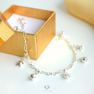 สร้อยข้อมือกระดิ่งดาว กระดิ่งมีเสียงเล็กน้อยน่ารักกำลังดี ห้…