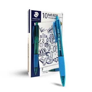ปากกาลูกลื่น หัวบอล เขียนสบาย เส้นสวย 0.7มิล รุ่น 4274-F ยี่ห้อ Staedtler บรรจุ 1ด้าม