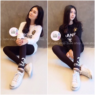 เสื้อแขนยาว+เลกกิ้ง