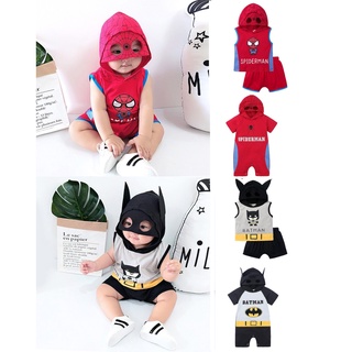 ชุดแฟนซี สไปเดอร์แมน แบทแมน เด็กเล็ก ชุดฮีโร่ ชุดแฟนซีเด็ก ฮีโร่ Spiderman / Batman Super Hero Fancy Costume for Kid