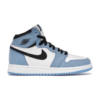 Nike Jordan 1 Retro High White University Blue Black (GS)