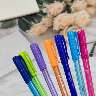 ปากกา camry shine 725 แพคละ 6 ด้าม / แพคละ 12 ด้าม (คละสี )