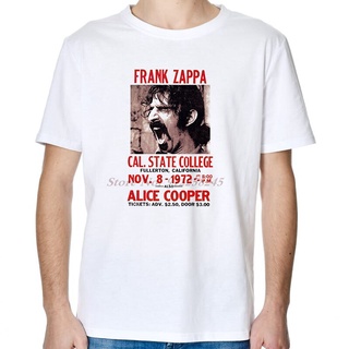 ราคาระเบิดขายดี เสื้อยืดแขนสั้น พิมพ์ลายกราฟฟิค Frank Zappa Chungas Revenge Rock สไตล์วินเทจ ฮาราจูกุ JOdmbb73CEolhi77S