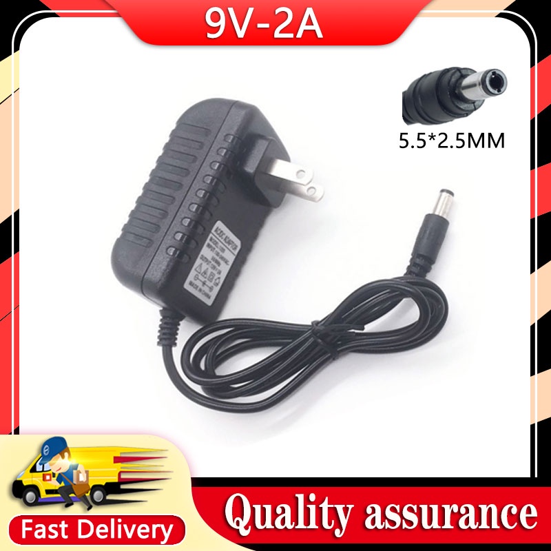 ใหม่ 9V 2A 5.5*2.5 มม.สําหรับ Cas.io CT-640 CT-650 CT-670 CT-677 CT-688 CT-700 ออร์แกนอิเล็กทรอนิกส์