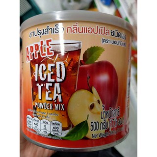 ชาปรุงสำเร็จ กลิ่นแอปเปิ้ล ชนิดผง Apple iced tea ขนาด 500g