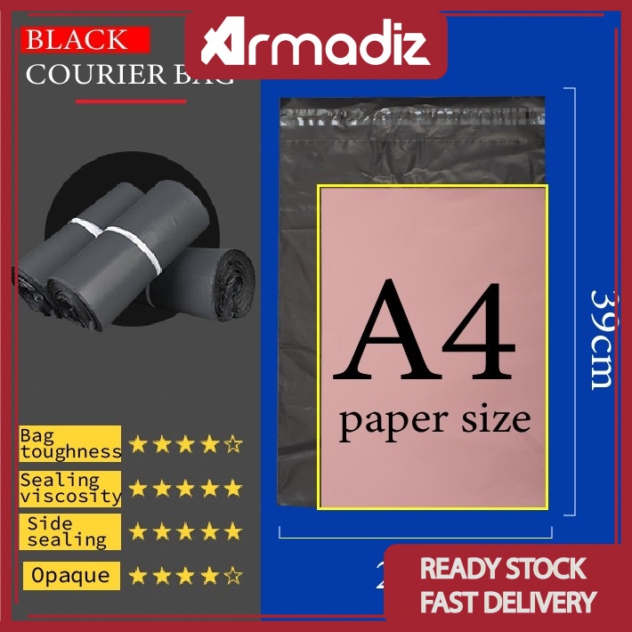 AMZ M25*38 สีเทาคุณภาพสูง Courier กระเป๋า / Beg Kurier/ Poslaju DHL courier กระเป๋าไม่มีกระเป๋า