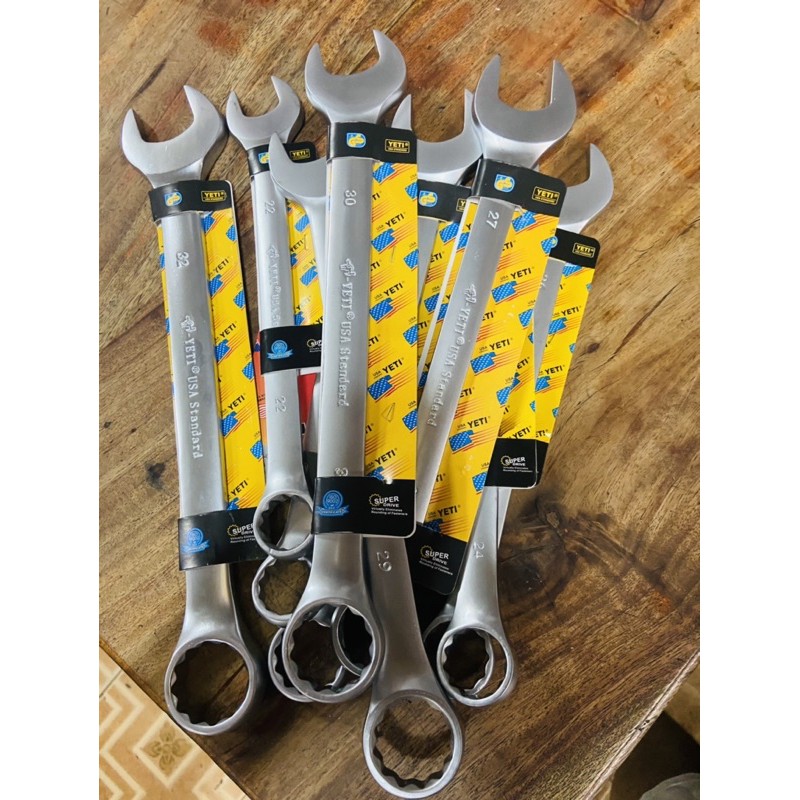 YETI ประแจ​ แหวนข้าง ปาก​ตาย​ข้าง​ USA ขายแยกชิ้น​ เบอร์​ 7mm​ถึง​ 32mm - รูปที่ 4