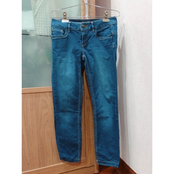 ESPRIT Jeans กางเกงยีนส์ขายาวเอวตำ่ สะโพก 30 นิ้ว ของแท้ (มือสอง)