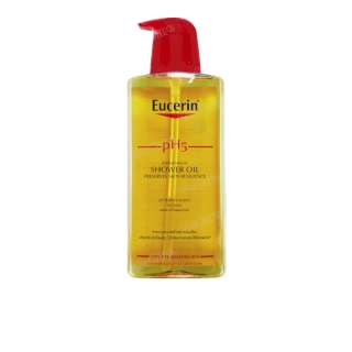 Eucerin pH5 shower oil 400ml ยูเซอริน ชาวเวอร์ออยล์ ครีมอาบน้ำ ผิวแห้งมาก บำรุงผิวให้ชุ่มชื่น