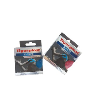 TIGERPLAST K-TAPE เทปพันกล้ามเนื้อ ช่วยพยุงป้องกันการบาดเจ็บของกล้ามเนื้อ เพิ่มการหมุนเวียนของโลหิต