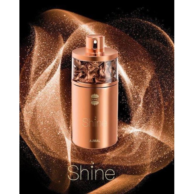👉ถูกที่สุด น้ำหอม AJMAL SHINE FOR WOMEN / 75ml. ของแท้ 100% Made in U.A.E. (ไม่มีกล่อง)