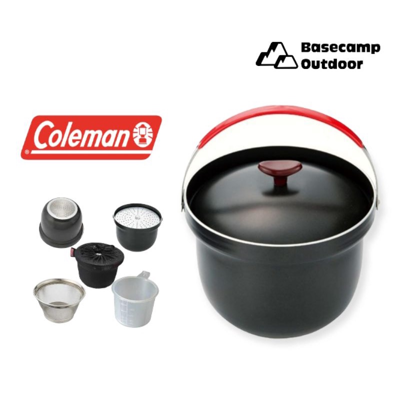 Coleman Aluminum Rice Cooker ชุดหม้อหุงข้าวอลูมิเนียม หม้อหุงข้าวเครือบอย่างดี