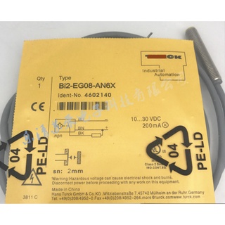 เซนเซอร์เหนี่ยวนําโลหะ SZ BI2-EG08-AP6X BI2-EG08-AN6X Bi1-EG05-AP6X Bi1-EG05-AN6X PNP