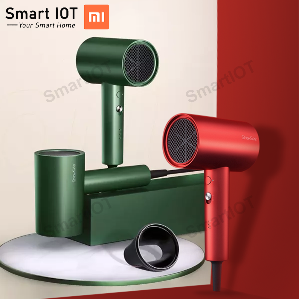 Xm mi Youpin Showsee เครื่องเป่าผม A5-R เครื่องเป่าผม Anion ไอออนลบ 1800W Professional Hair Care (ฟร