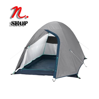 เต็นท์ตั้งแคมป์รุ่น MH100 สำหรับ 2 คน QUECHUA MH100 CAMPING TENT