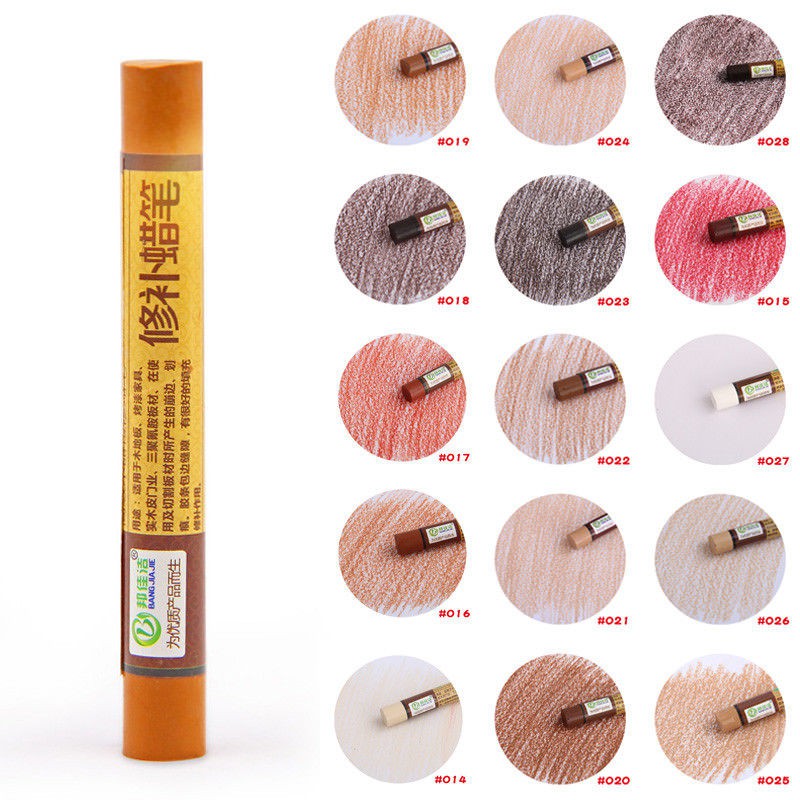 Wood Stain Touch-Up Marker Wood Furniture & Floor Pens Scratch Repair Marker