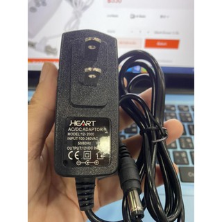 adapter 12v 2a ยี้ห้อ HERT มีไฟแสดงสถานะ