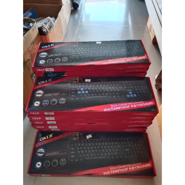 คีบอด OKER KB-318 USB
