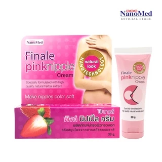(ไม่ระบุชื่อสินค้า) Finale Pink Nipple Cream ครีมหัวนมชมพู กระจ่างใสอมชมพู ให้ชุ่มชื้นลดอาการแตก 30g