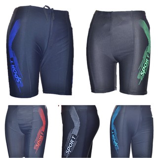 Sports Swimming กางเกงว่ายน้ำผู้ชาย5ส่วน Mens swimming trunks 1352#