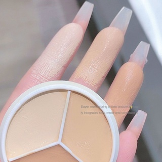 ร้านแนะนำพาเลตต์คอนซีลเลอร์ 3 สี คอนทัวร์ คอนทัวร์หน้า ปกปิดรอยคล้ําใต้ตา img 2