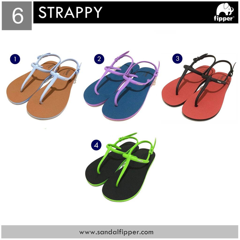 size fipper strappy