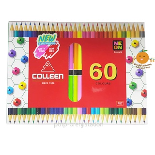สีไม้ Colleen คอลลีน 2 หัว 60 สี