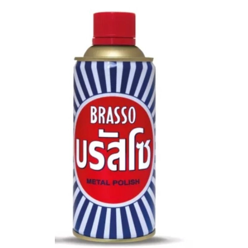 Brasso บรัสโซน้ำยาขัดโลหะ ขนาด 400 มล. ราคา260บาท