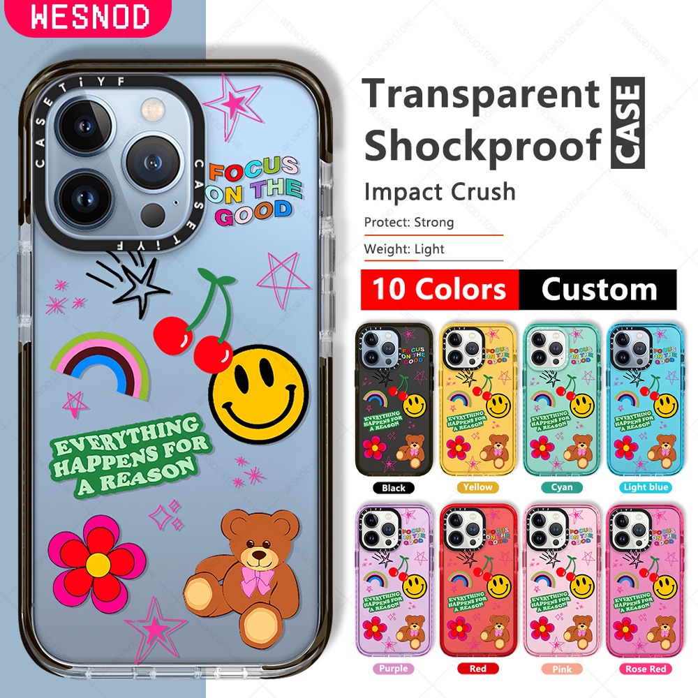 กันกระแทกใสแข็งบางใสแฟชั่น Case เคสโทรศัพท์มือถือ ลายคําคมศาสนาคริสต์น่ารัก สําหรับ Iphone 13 X Xr 7 8 Plus 12 Pro Xs Max 11 15 14 Miniซิลิโคนนิ่มเคส tpu คุณภาพสูงยี่ห้อใสขอบเรียบโทรศัพท์มือถือฝาปิด Tifyอุปกรณ์เสริมสำหรับ