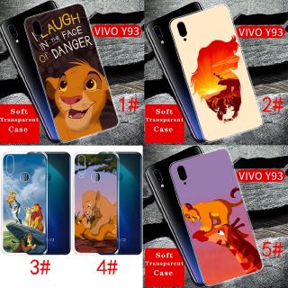 Case for VIVO Y11 Y12 Y15 Y17 Y53 Y69 Y71 Y91C Y91 Y93 Y95 L15 Cartoon Lion King